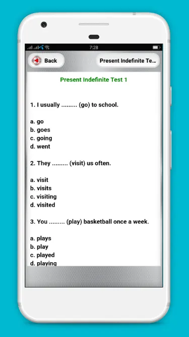 Learn Tense in Hindi examples | Indus Appstore | Screenshot