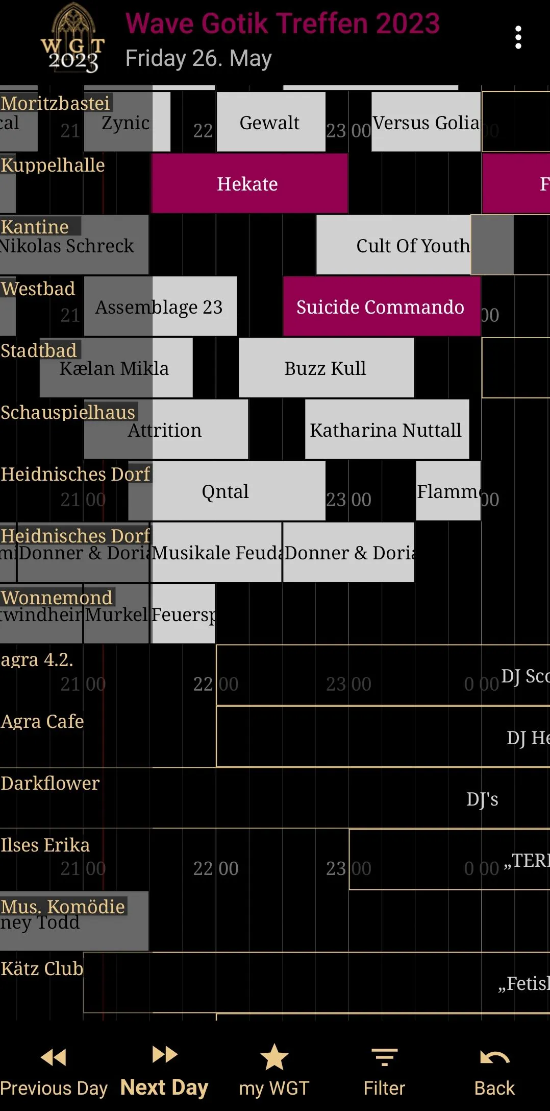 Wave Gotik Treffen 2024 | Indus Appstore | Screenshot