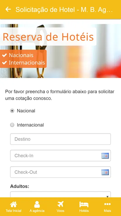 M. B. Agência de Viagens e Tur | Indus Appstore | Screenshot