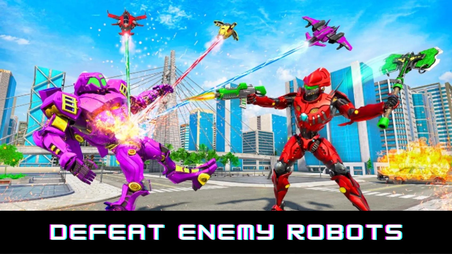 Mech Warfare- Robot Transform | Indus Appstore | Screenshot