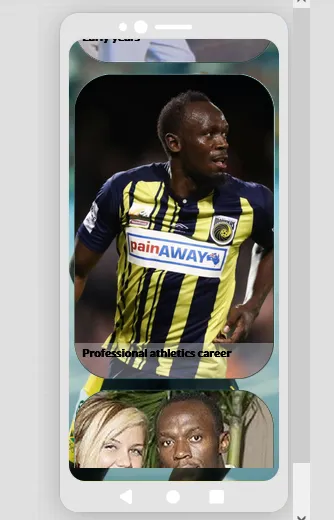 Usain Bolt Story | Indus Appstore | Screenshot