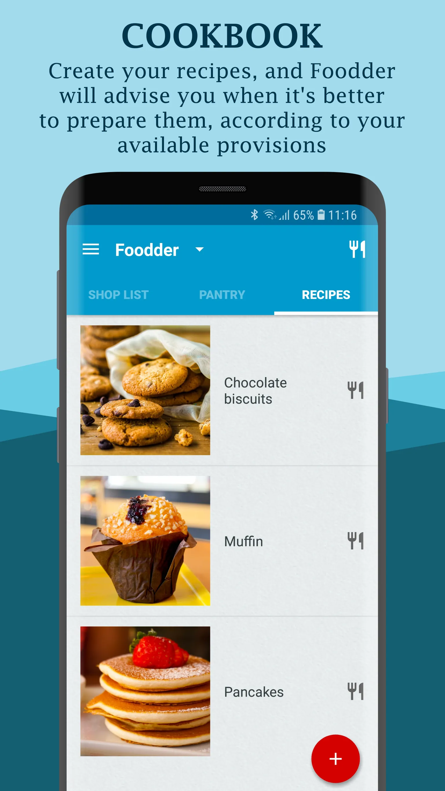 Foodder - shopping list & more | Indus Appstore | Screenshot