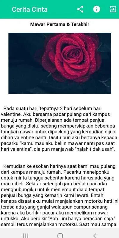 Kata Gombal Cerita Cinta | Indus Appstore | Screenshot