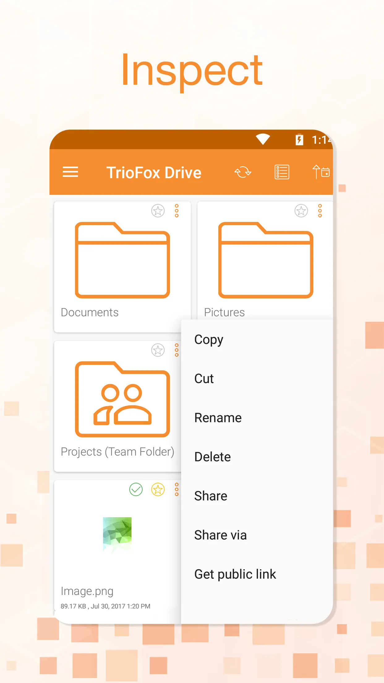 Triofox Android Client | Indus Appstore | Screenshot