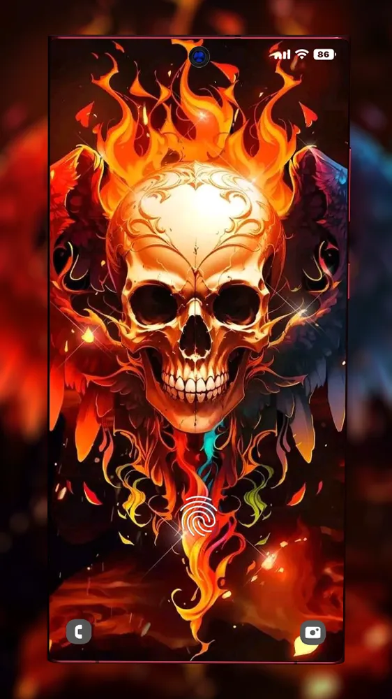 Skull Wallpaper | Indus Appstore | Screenshot