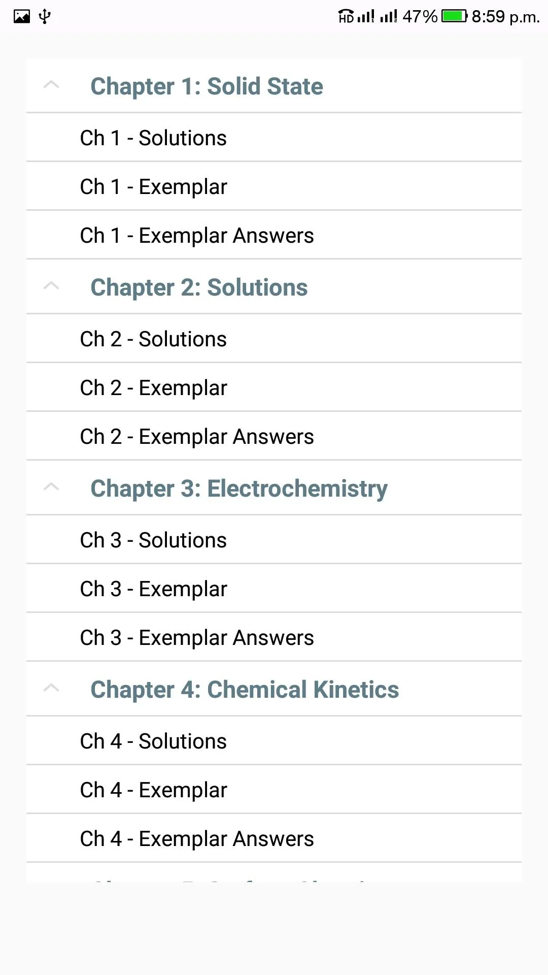 Class 12 Chemistry NCERT Solns | Indus Appstore | Screenshot