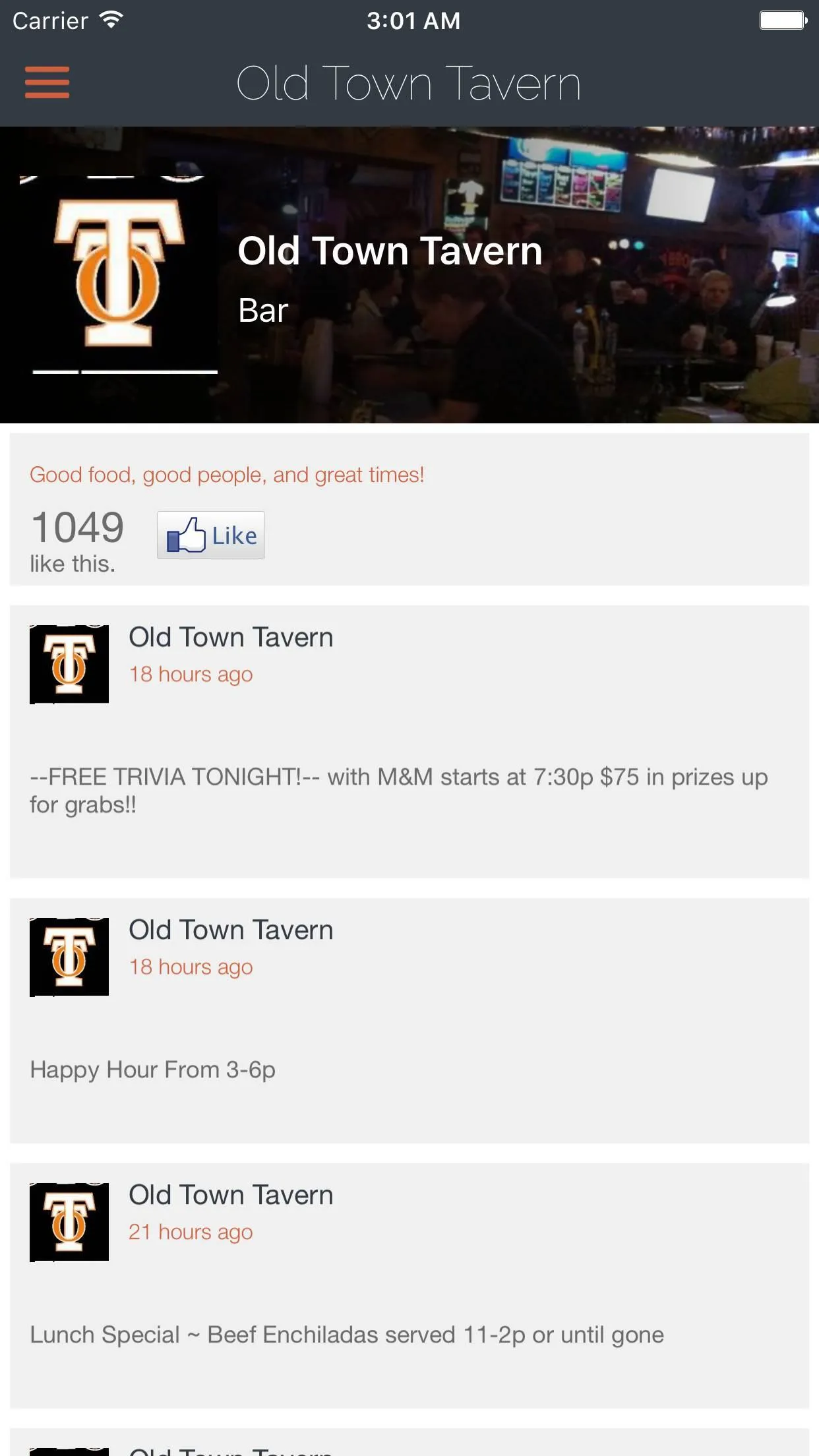 Old Town Tavern | Indus Appstore | Screenshot