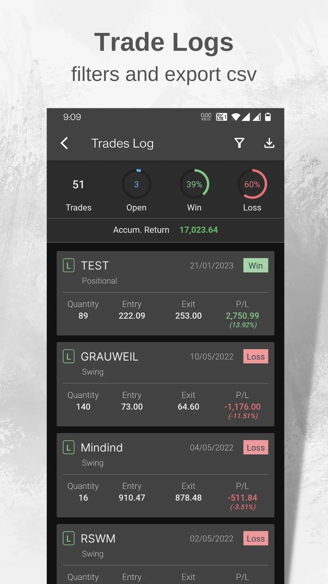 StockCal - Trading Journal | Indus Appstore | Screenshot