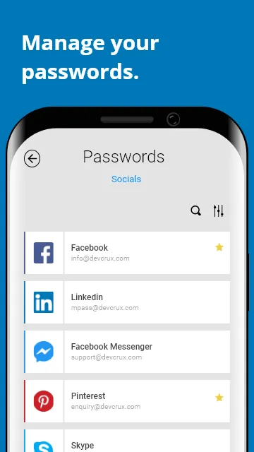 mPass: Secure Password Manager | Indus Appstore | Screenshot