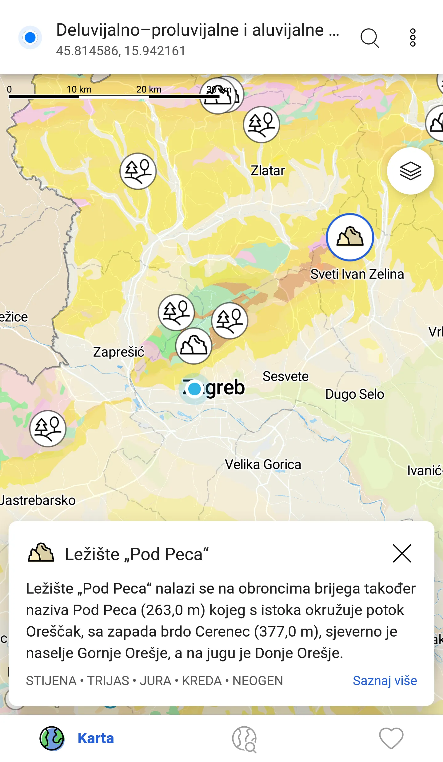 GeoCro | Indus Appstore | Screenshot