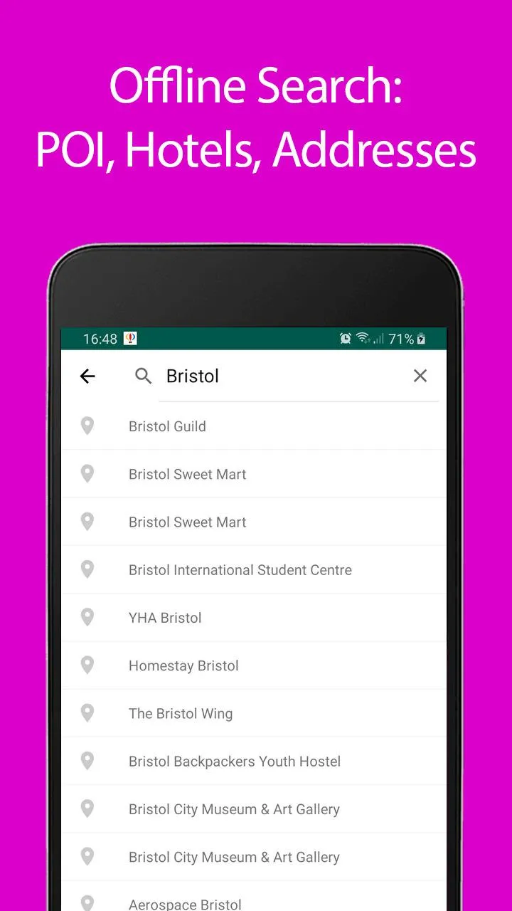 Bristol Offline Map and Travel | Indus Appstore | Screenshot