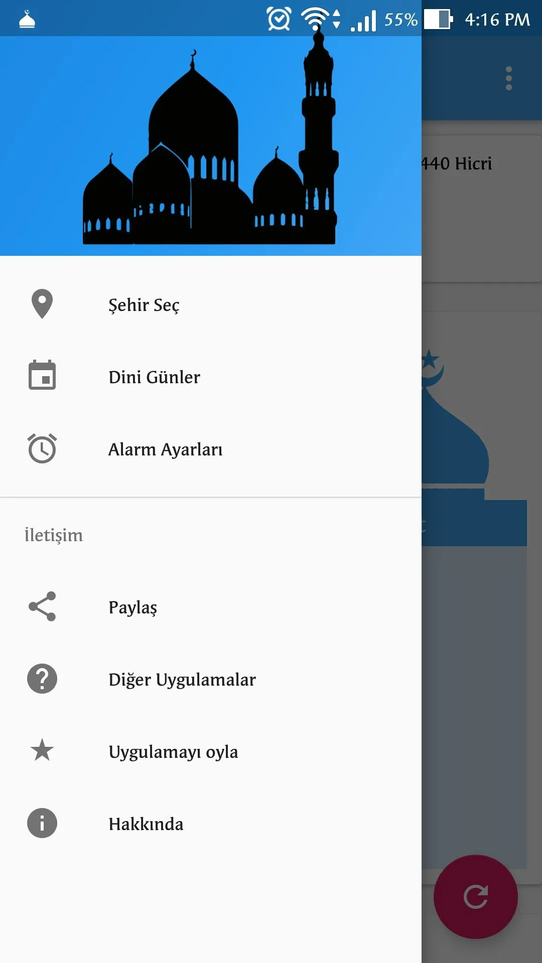 Namaz Vakitleri (Türkiye) | Indus Appstore | Screenshot