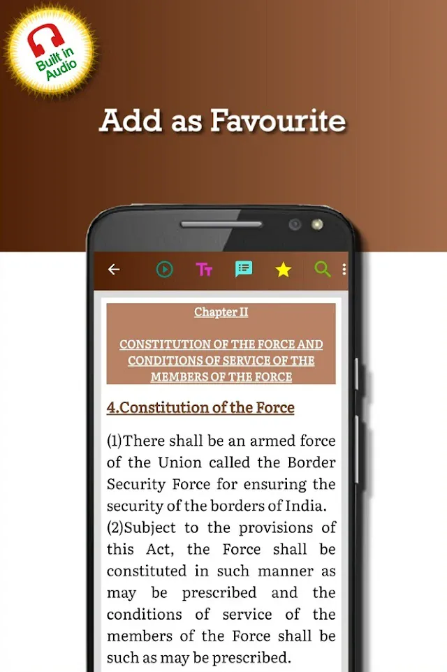 Border Security Force Act 1968 | Indus Appstore | Screenshot