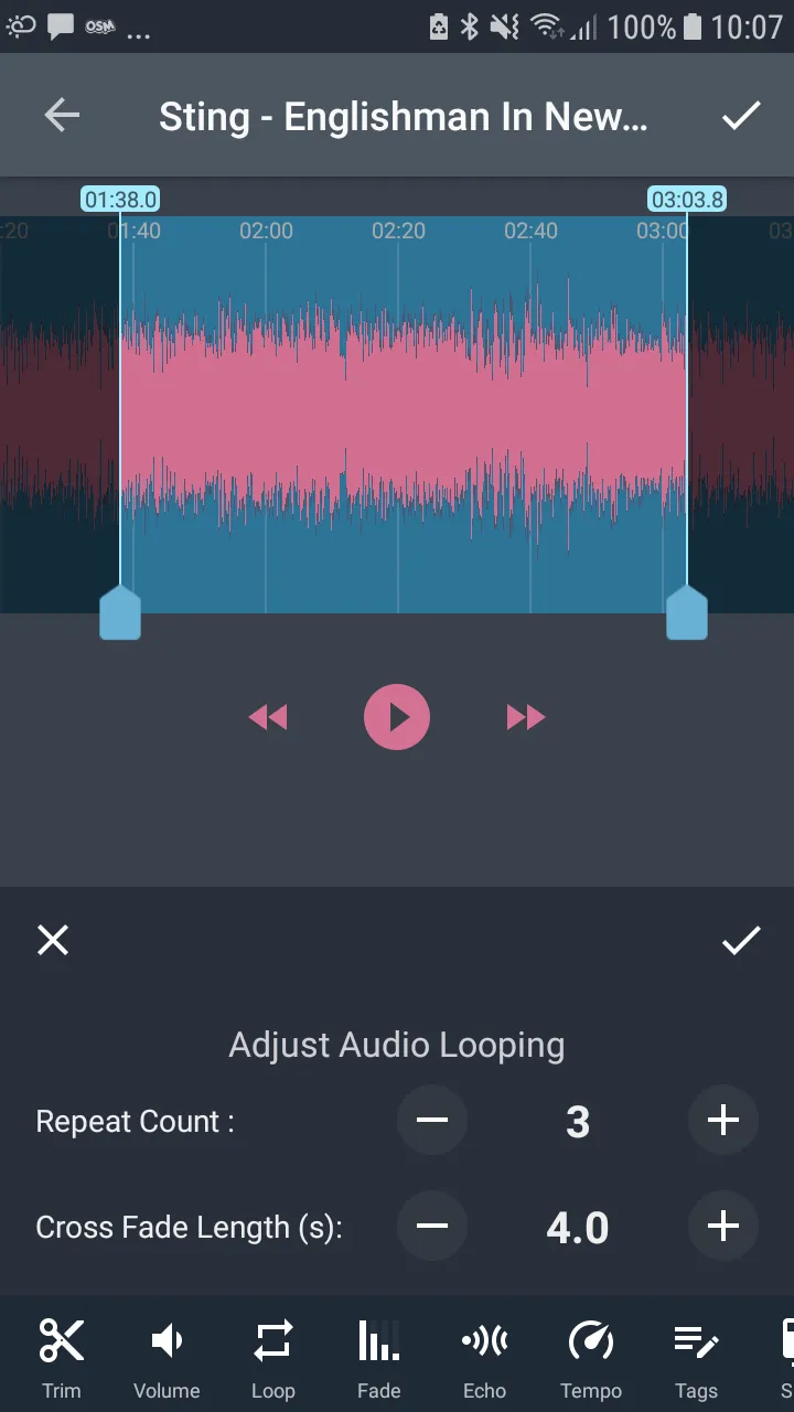 Audio Editing Pro: AndroSound | Indus Appstore | Screenshot