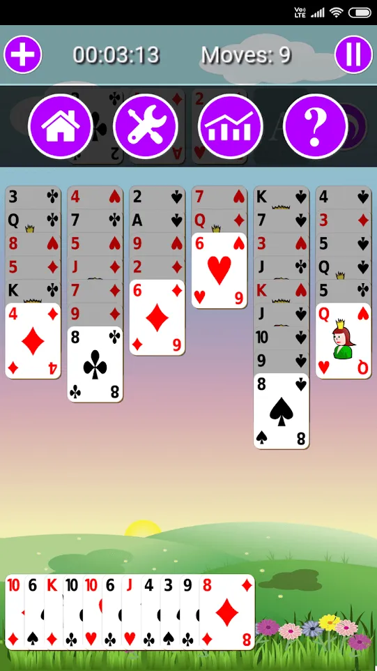 Flower Garden Solitaire | Indus Appstore | Screenshot