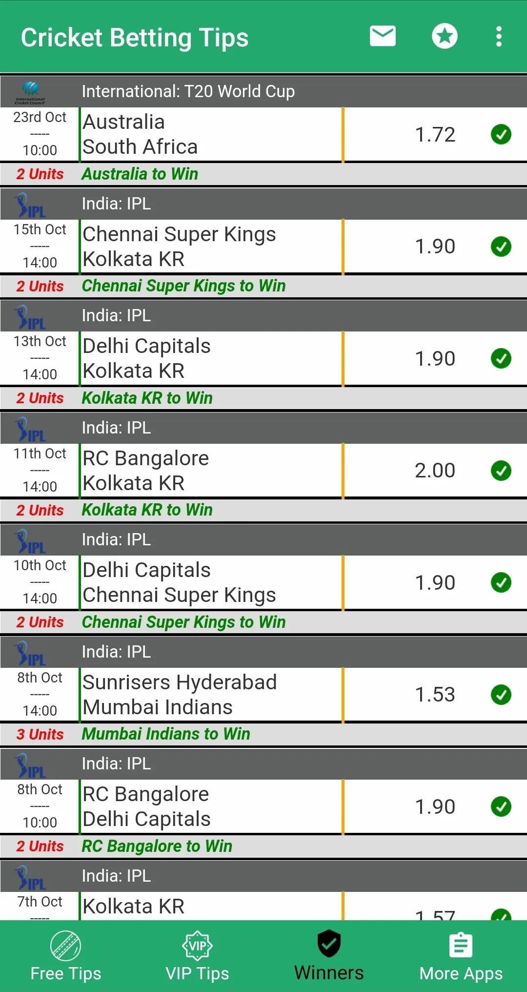 Cricket Betting Tips | Indus Appstore | Screenshot