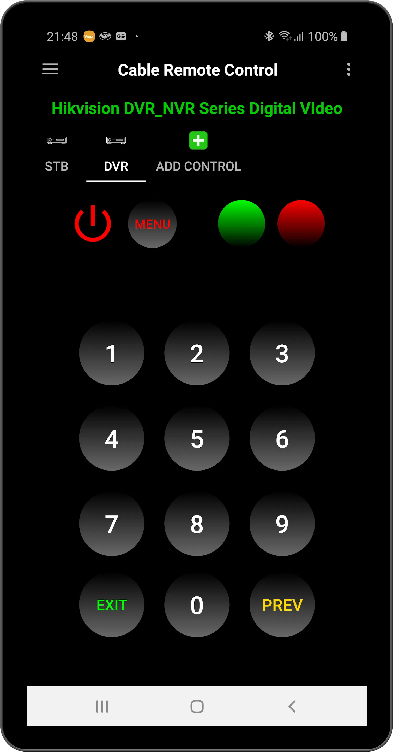 Cable Remote Control Universal | Indus Appstore | Screenshot