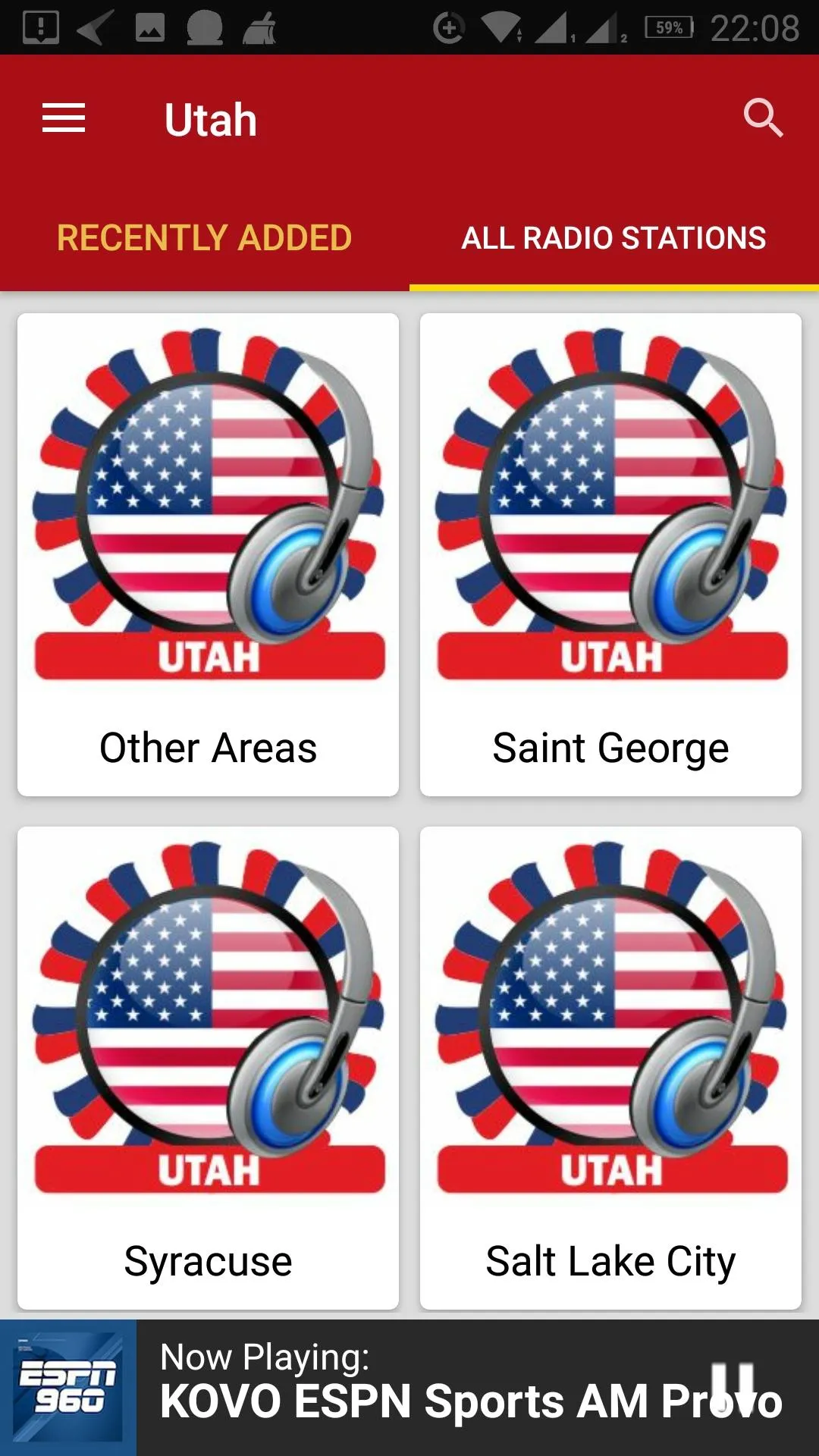 Utah Radio Stations - USA | Indus Appstore | Screenshot