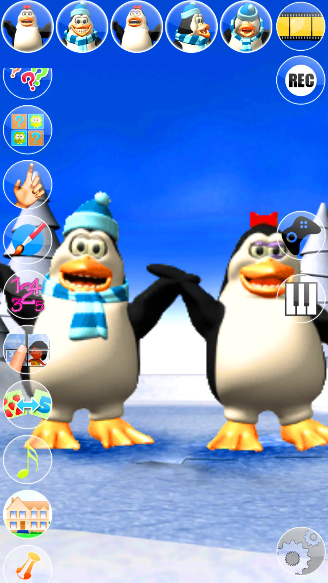 Talking Pengu & Penga Penguin  | Indus Appstore | Screenshot