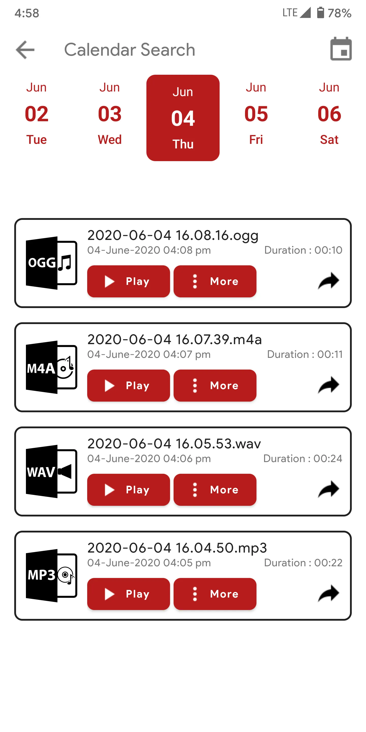 Audio Recorder | Indus Appstore | Screenshot