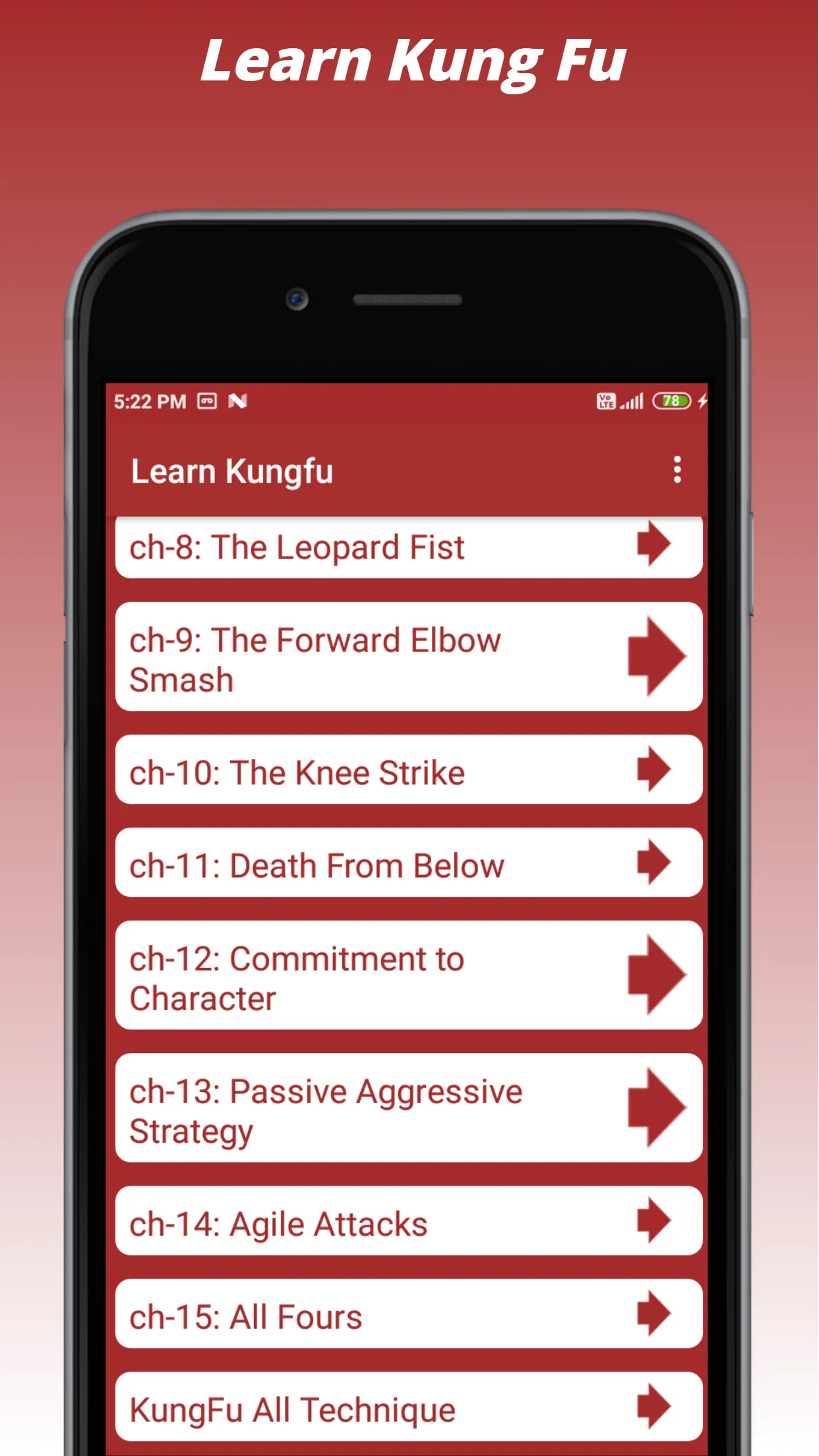 Learn Kungfu | Indus Appstore | Screenshot