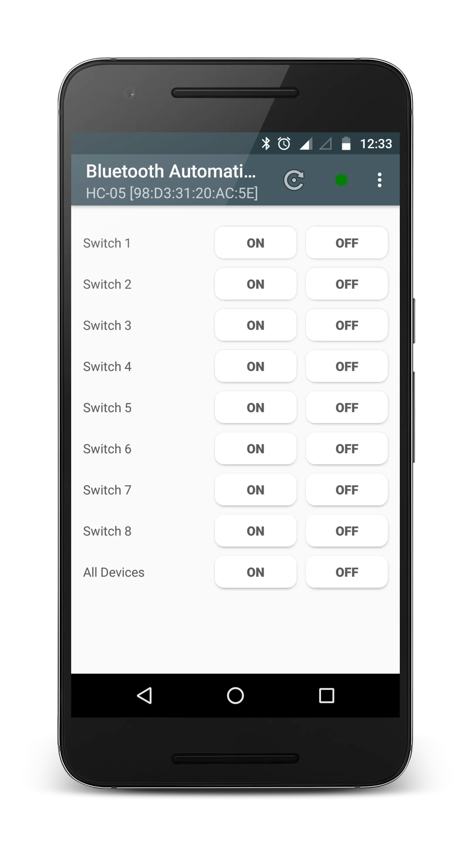 Bluetooth Automation HC-05 | Indus Appstore | Screenshot