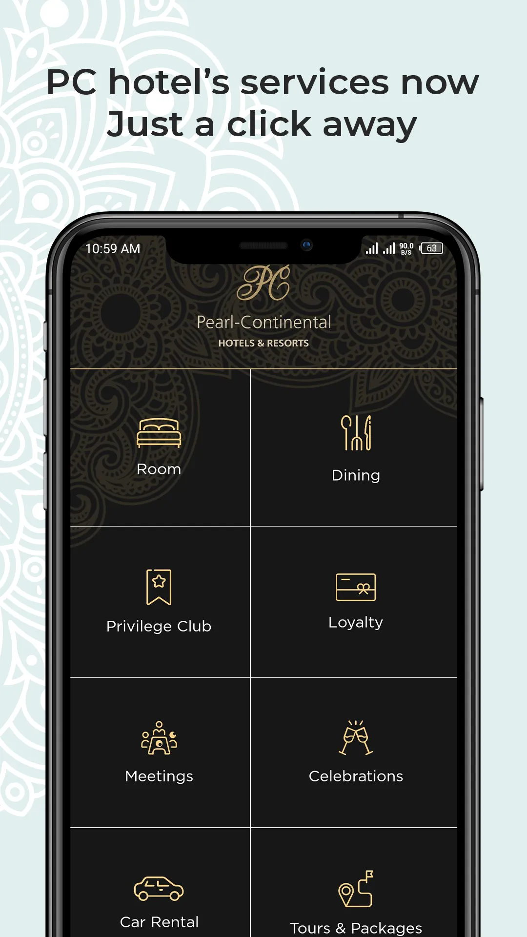 Pearl Continental Hotels - PC | Indus Appstore | Screenshot