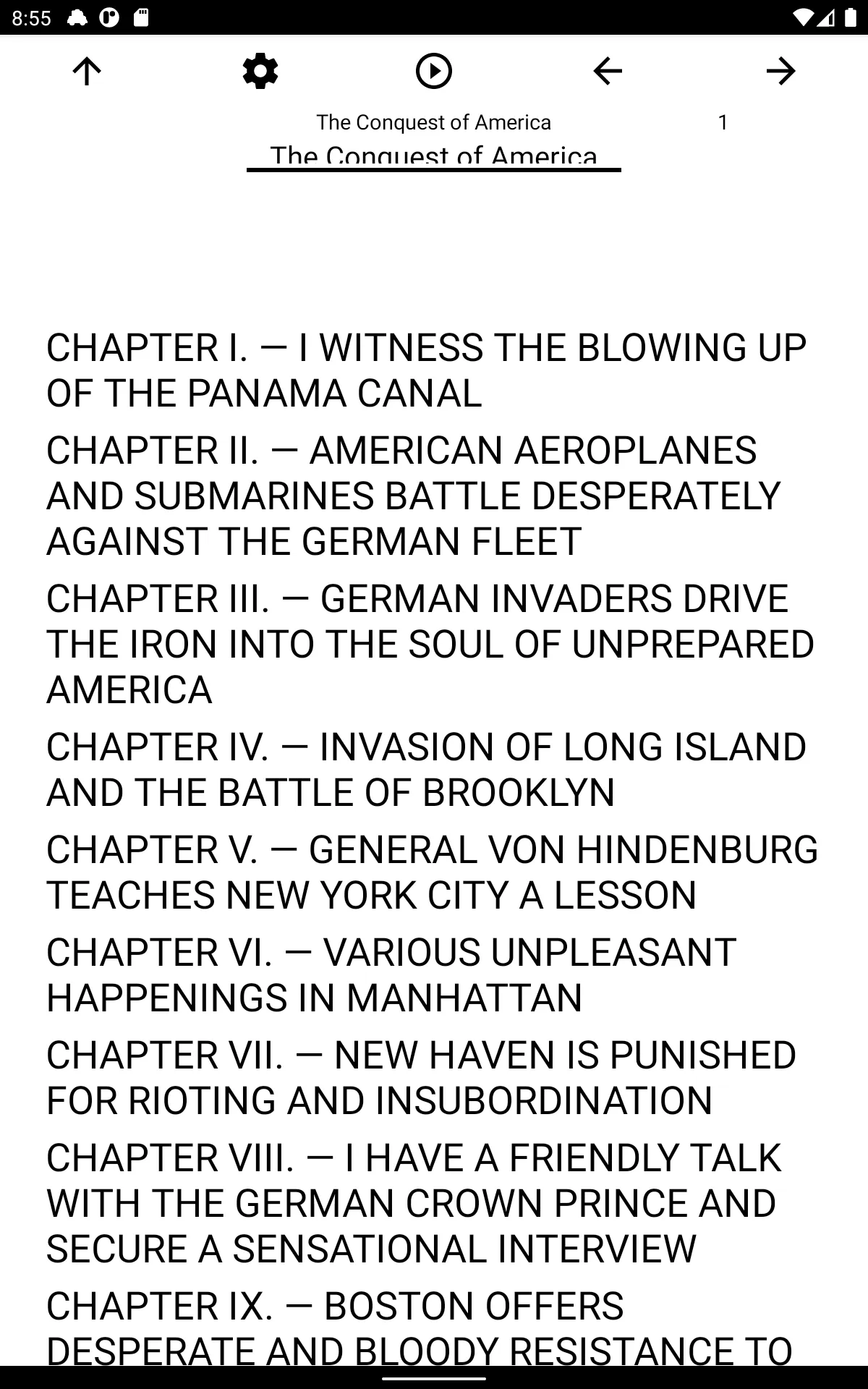 Book, The Conquest of America | Indus Appstore | Screenshot