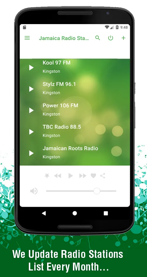 Jamaica Radio Stations | Indus Appstore | Screenshot