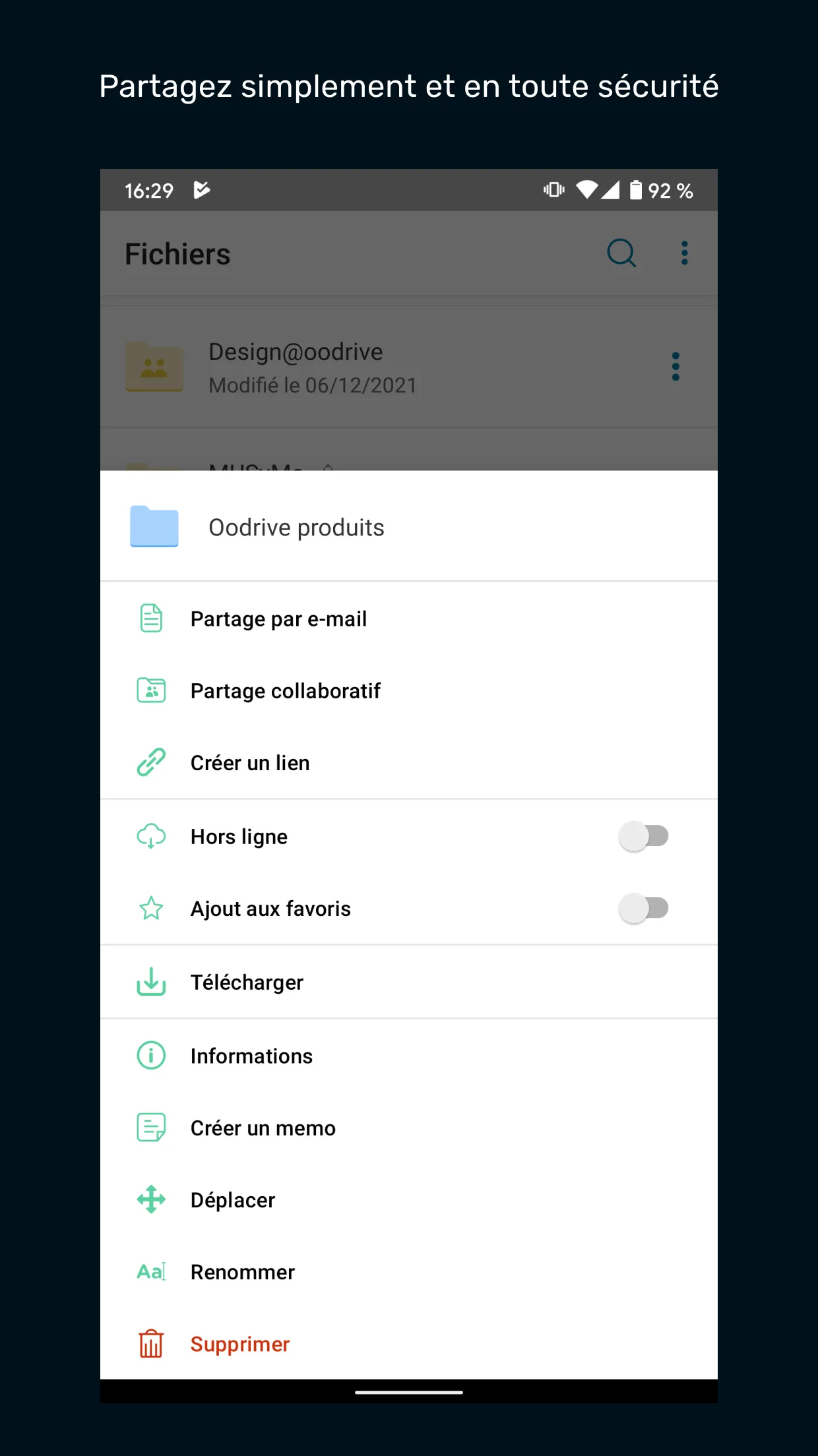 Oodrive Work | Indus Appstore | Screenshot