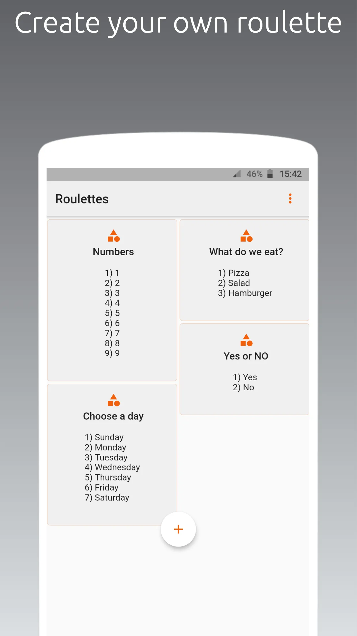 Decision Roulette | Indus Appstore | Screenshot