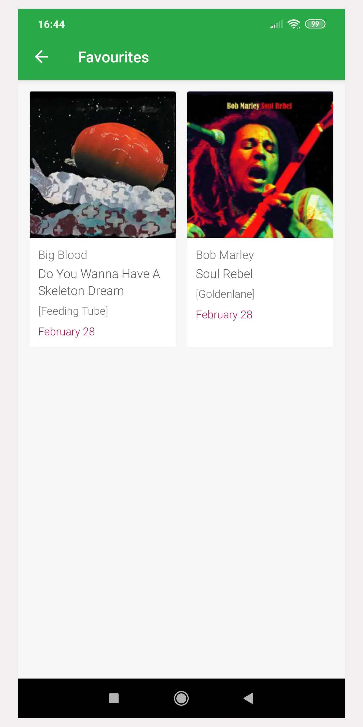 Upcoming Vinyl | Indus Appstore | Screenshot