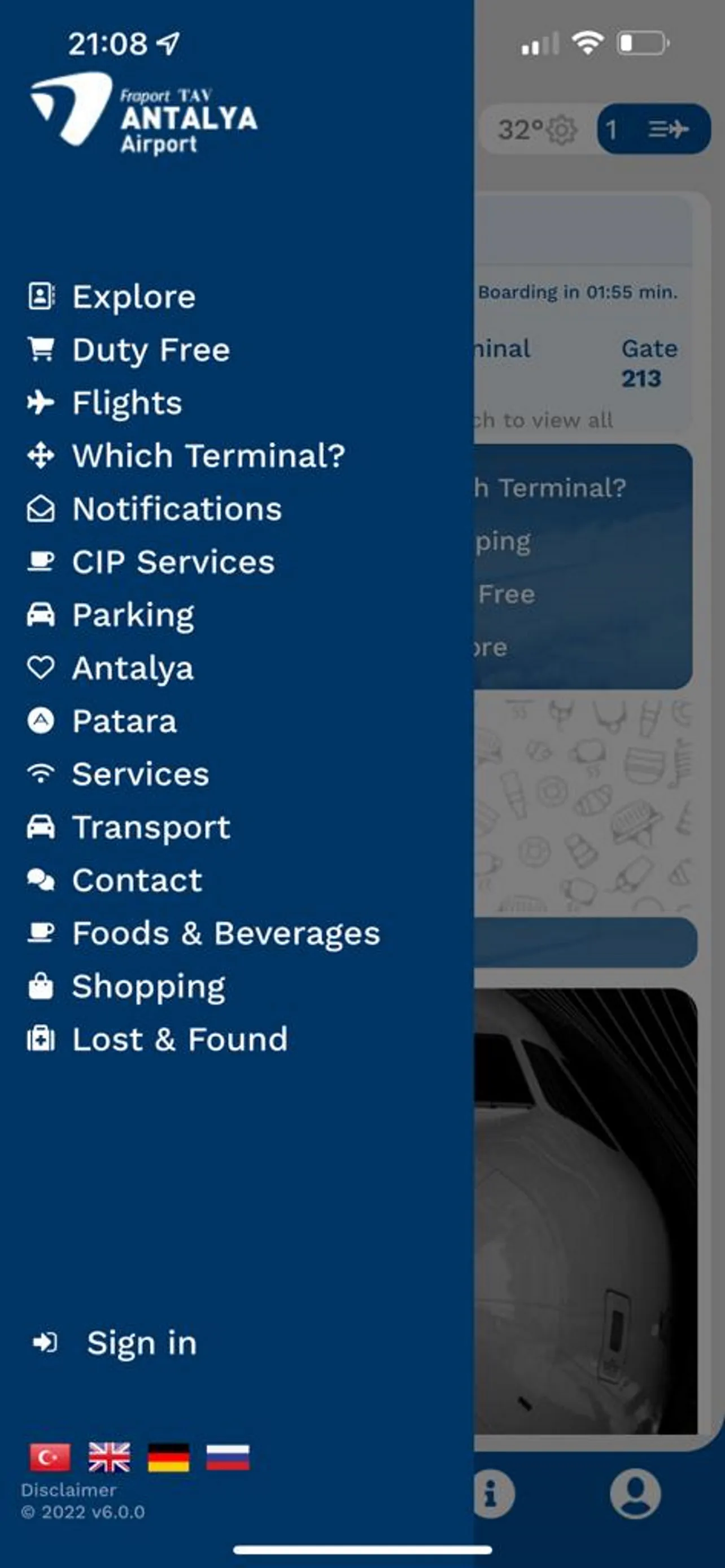 Antalya Airport | Indus Appstore | Screenshot