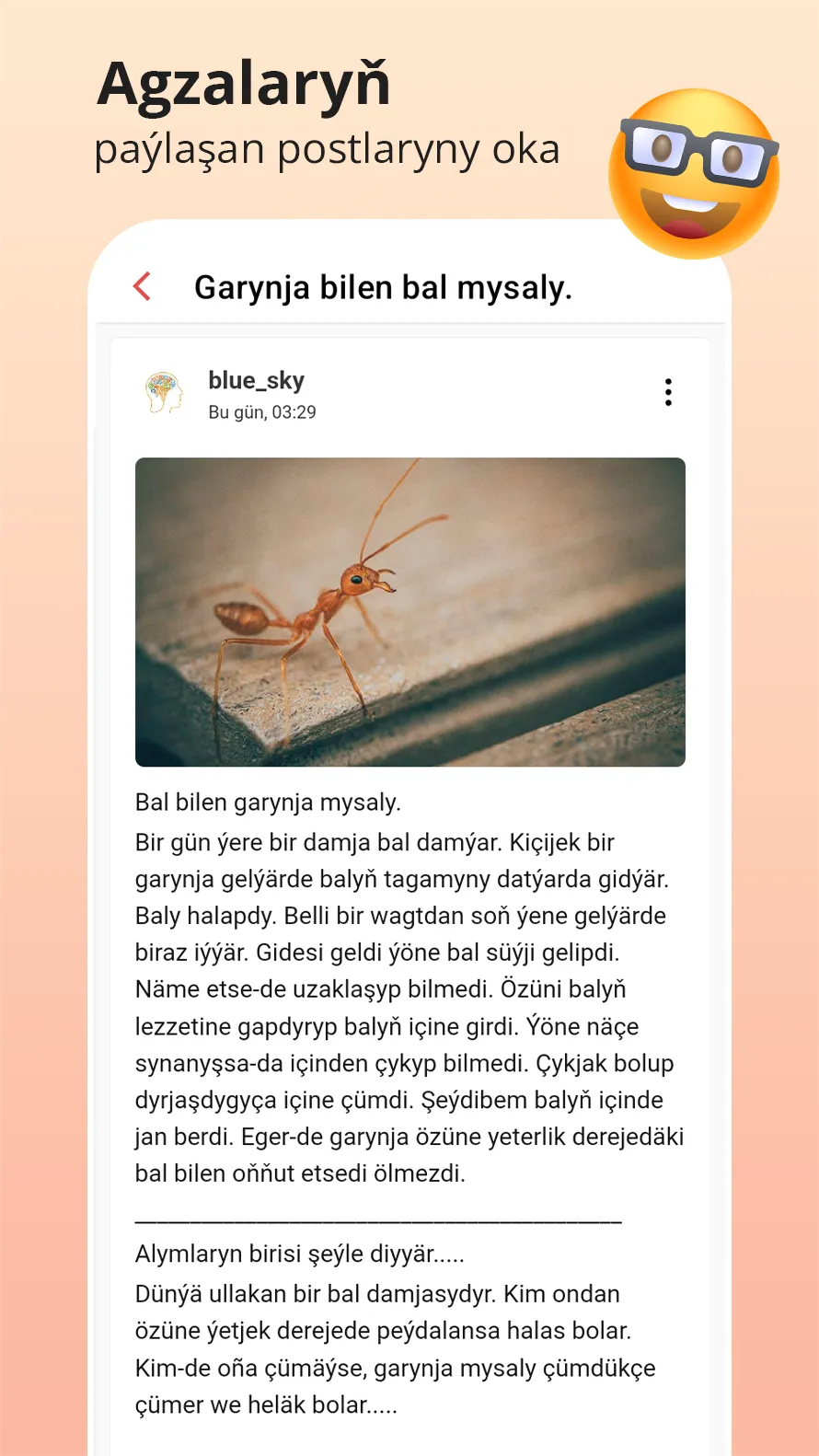 Öwrenmeli: peýdaly we gyzykly | Indus Appstore | Screenshot