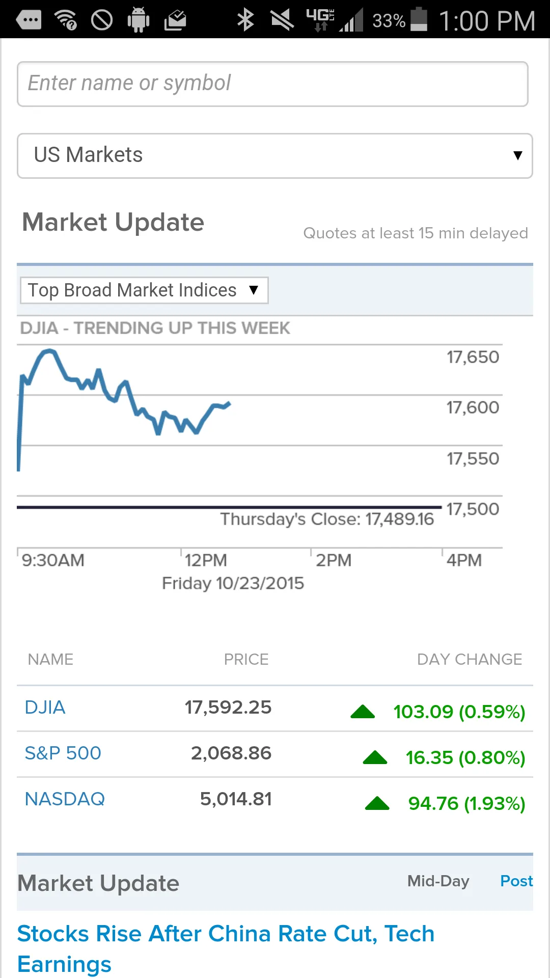 NetXInvestor | Indus Appstore | Screenshot