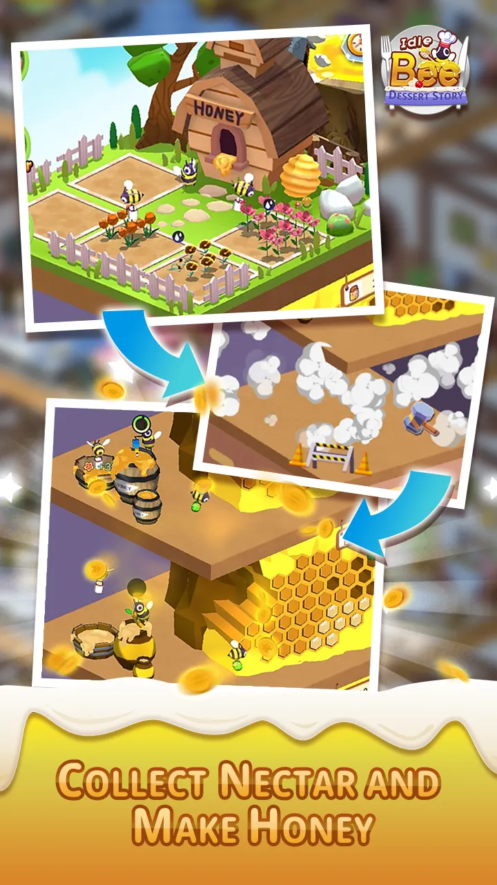 Idle Bee: Dessert Story | Indus Appstore | Screenshot