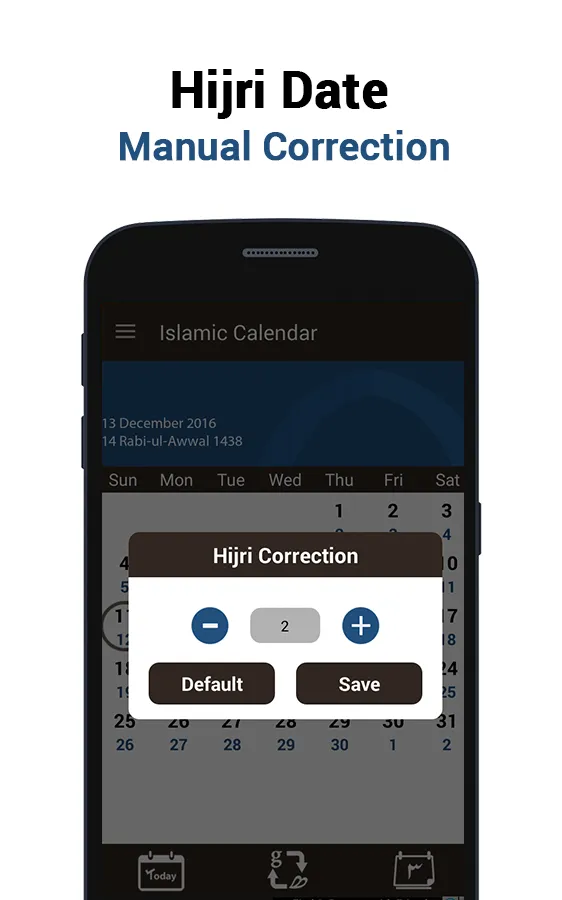 Islamic Hijri Calendar | Indus Appstore | Screenshot