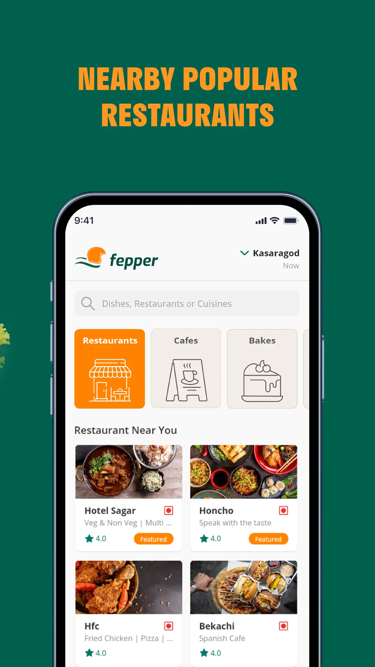 Fepper: Food Delivery | Indus Appstore | Screenshot