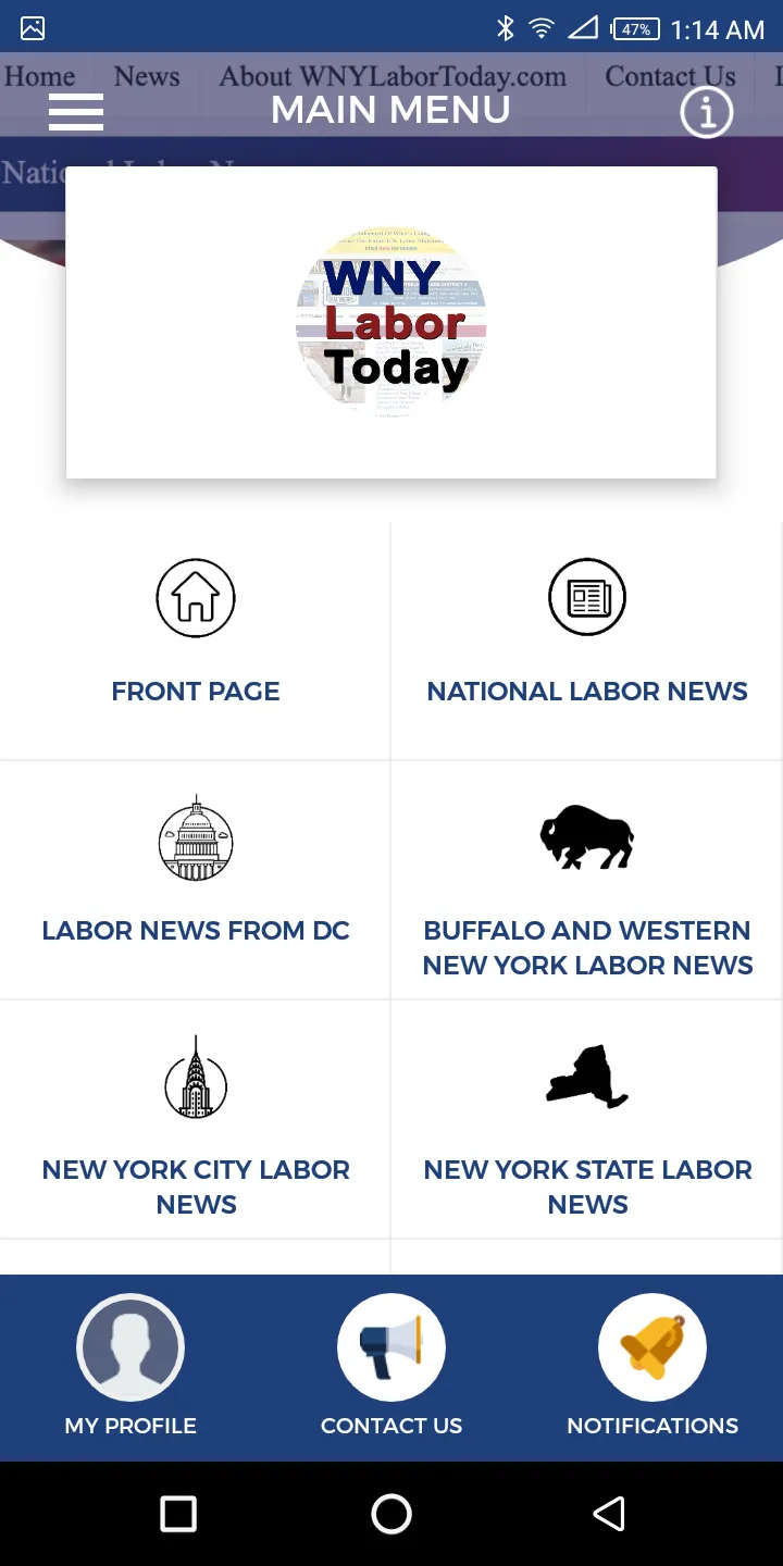 WNY Labor Today | Indus Appstore | Screenshot