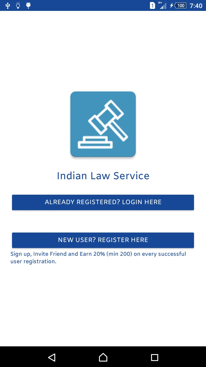 Indian Law Services | Indus Appstore | Screenshot