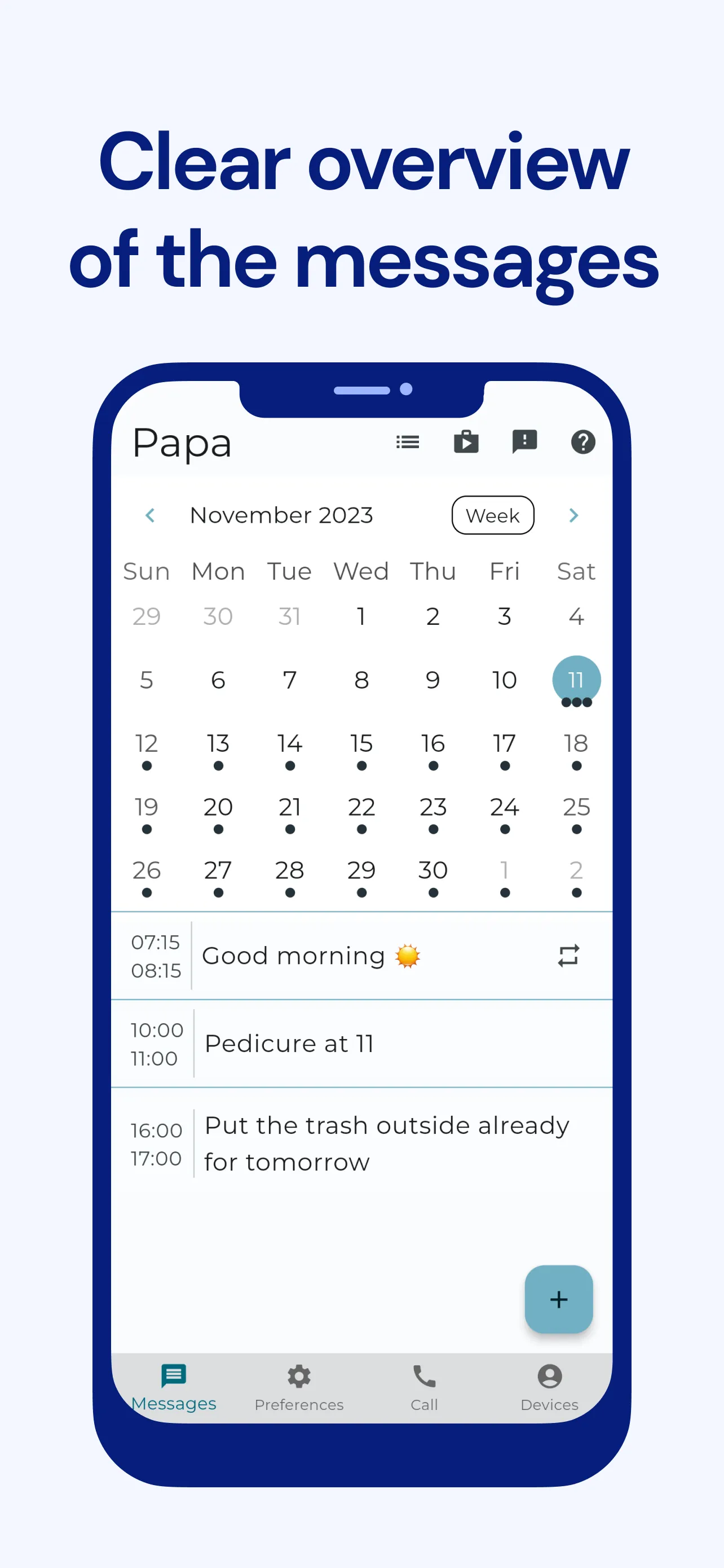 Calendar Clock Administrator | Indus Appstore | Screenshot