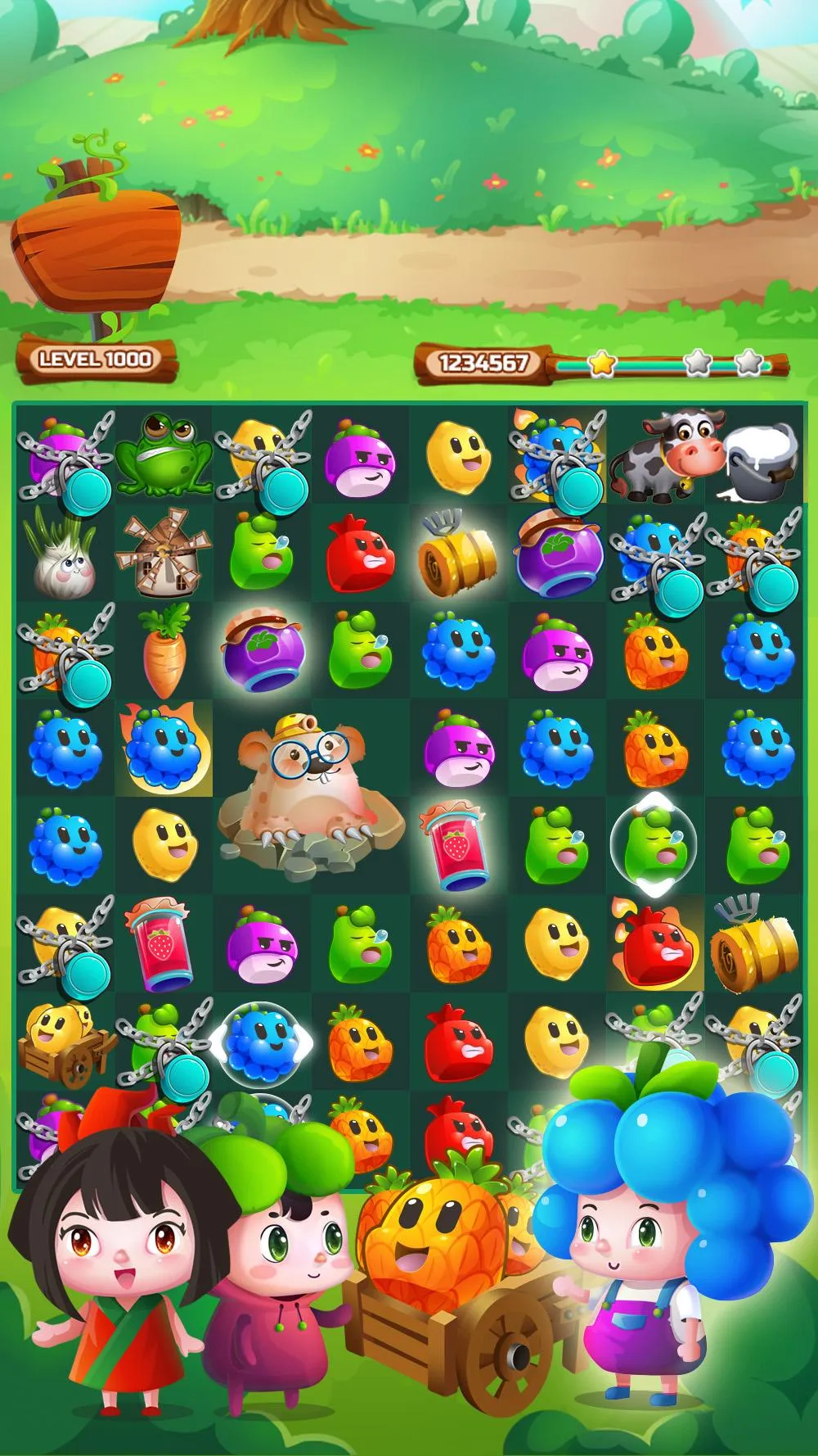 Fruit Puzzle Wonderland | Indus Appstore | Screenshot