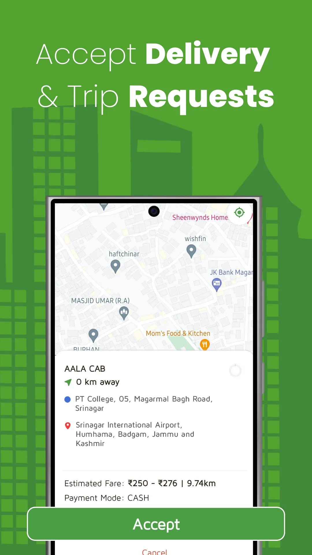 Aala Cabs For Drivers | Indus Appstore | Screenshot