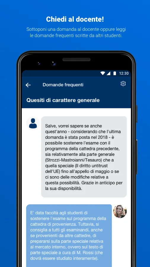 Docenti UNINA | Indus Appstore | Screenshot