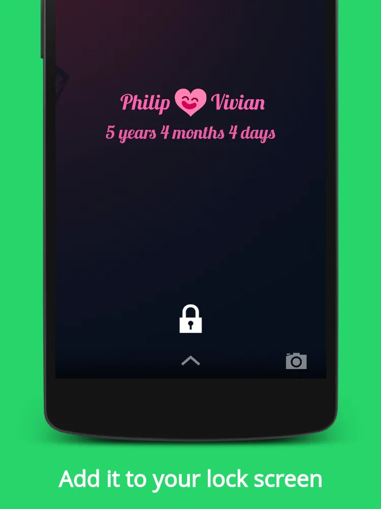 Love Counter Widget | Indus Appstore | Screenshot