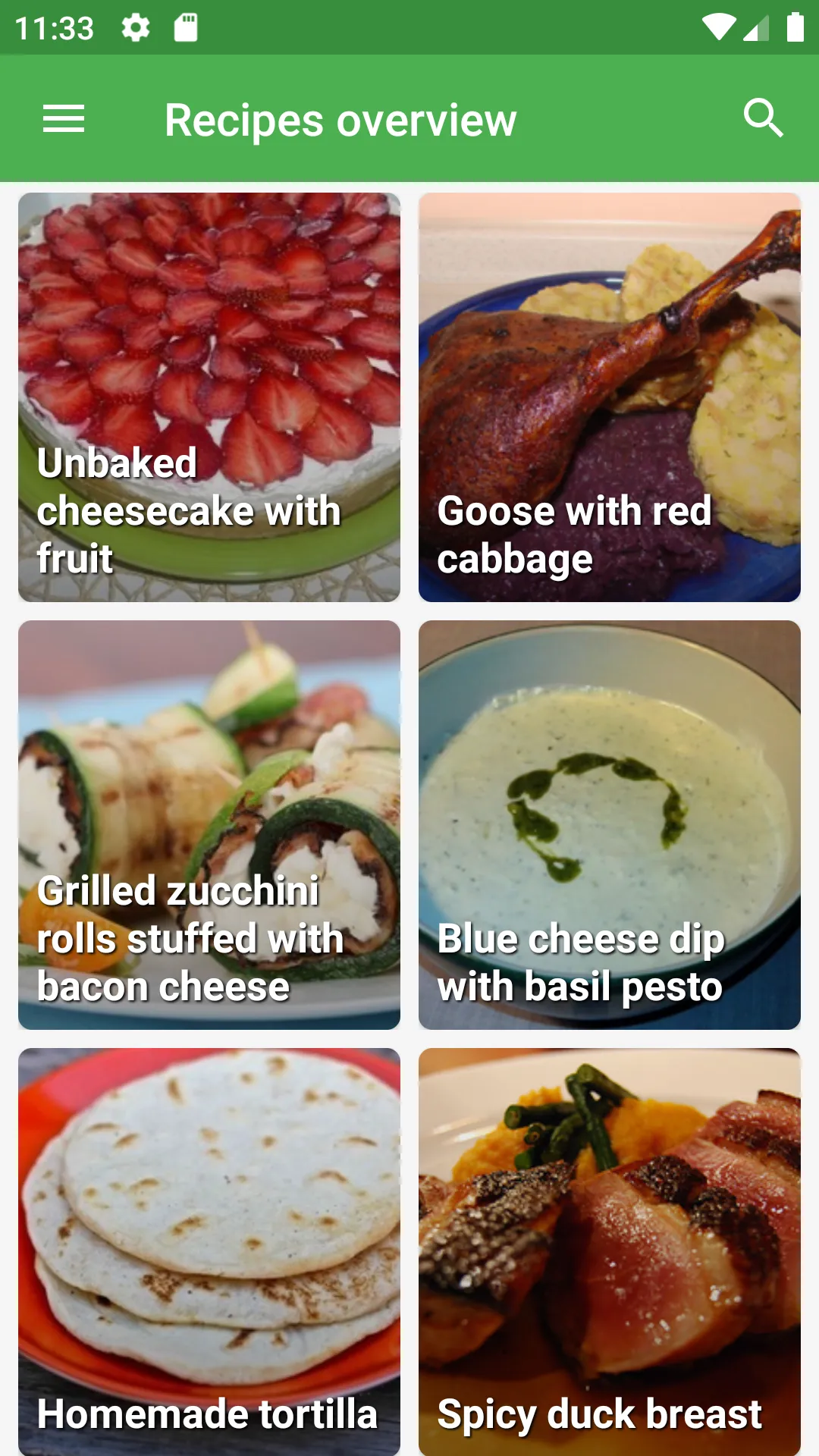 sRecipes | Indus Appstore | Screenshot