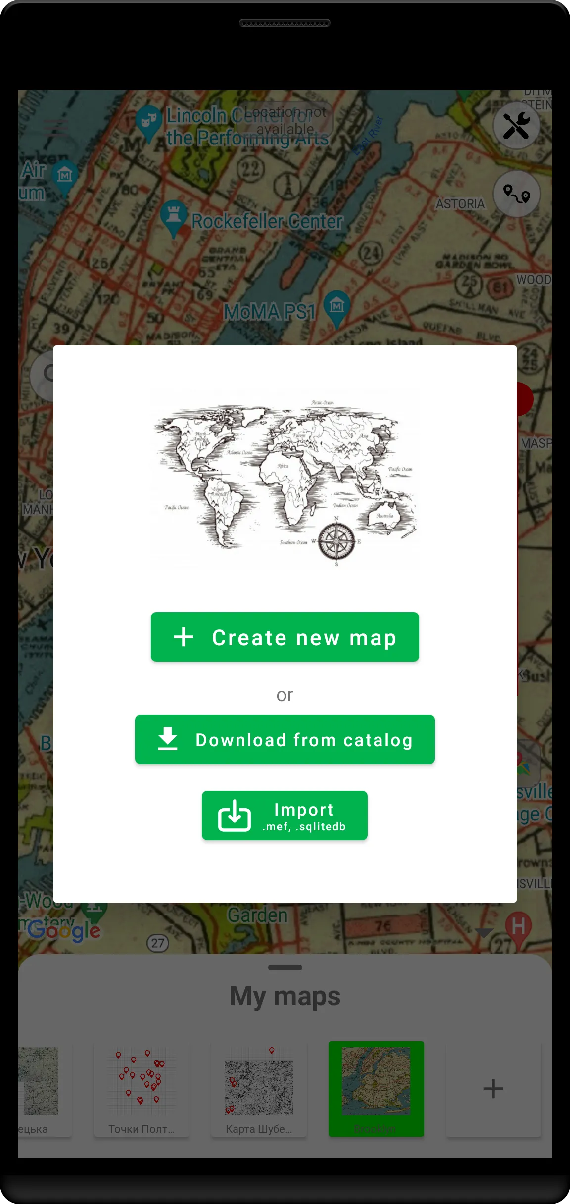 Maps Explorer: old maps | Indus Appstore | Screenshot