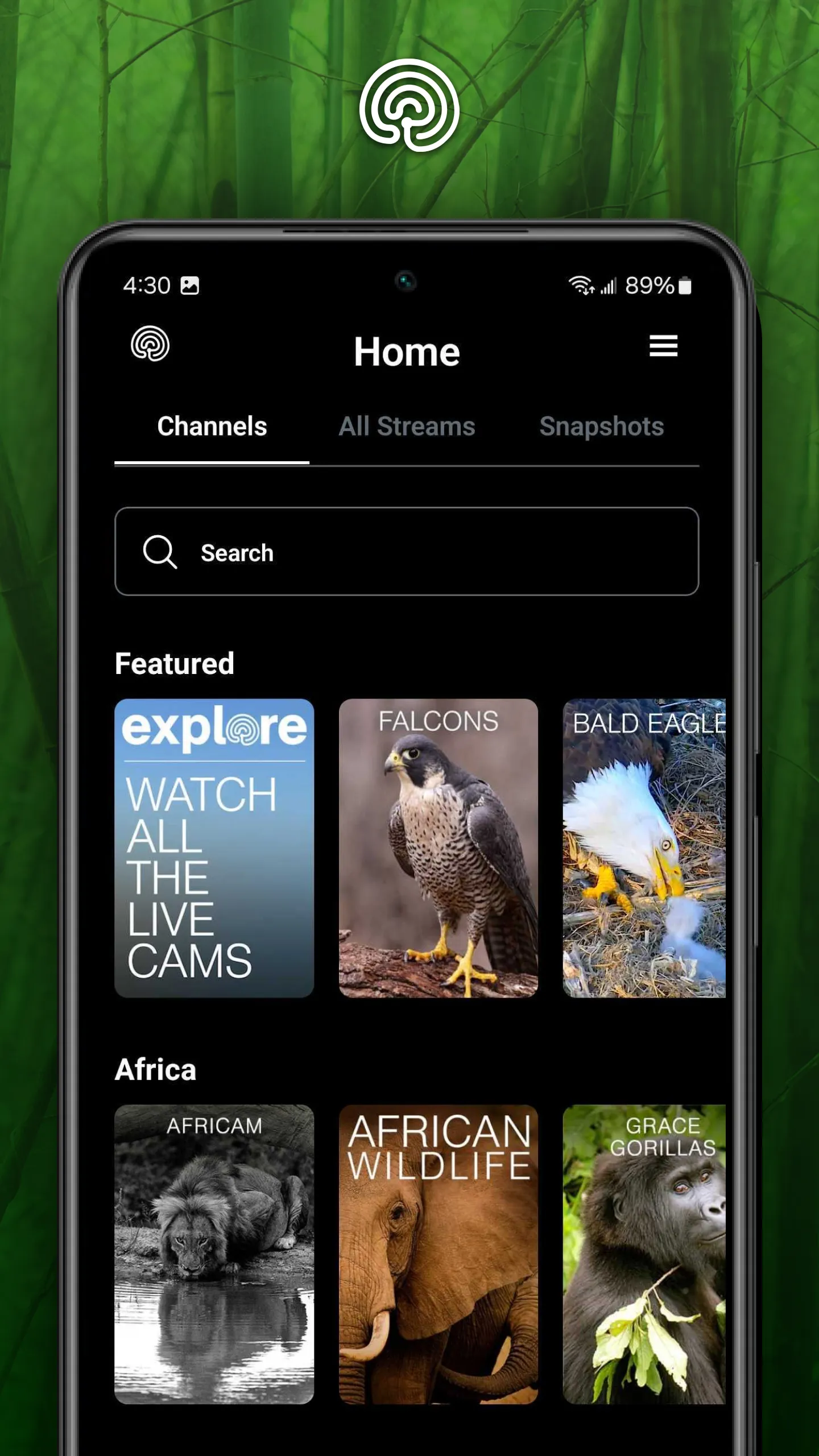 explore.org | Indus Appstore | Screenshot