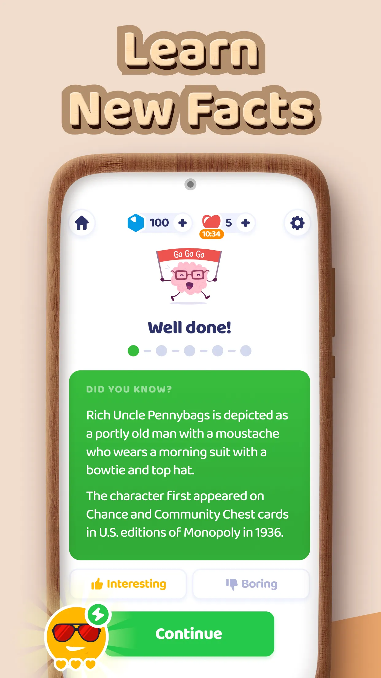 Brain Blitz Trivia－Quiz Test | Indus Appstore | Screenshot