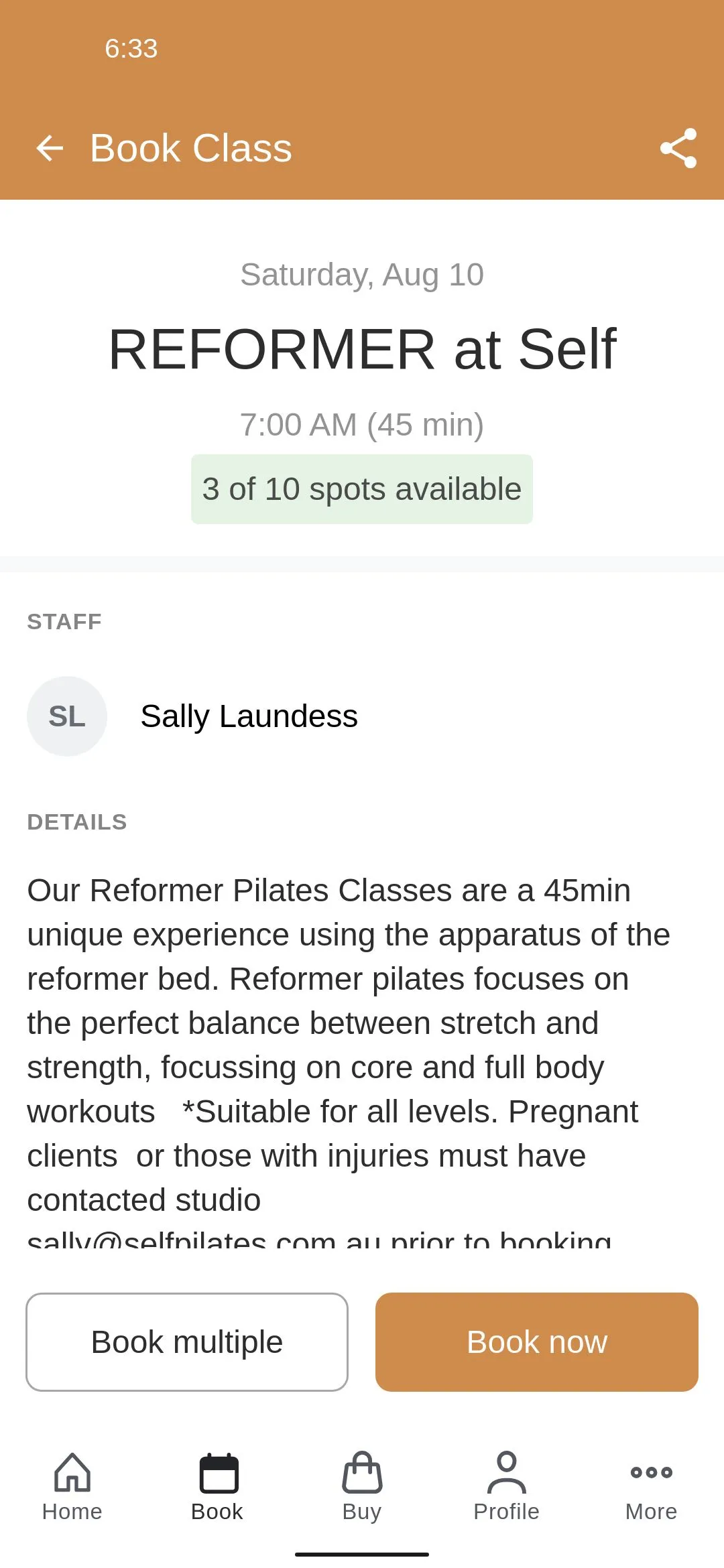 Self Pilates and Wellness | Indus Appstore | Screenshot